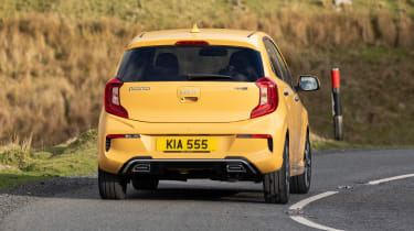 Kia Picanto - rear cornering